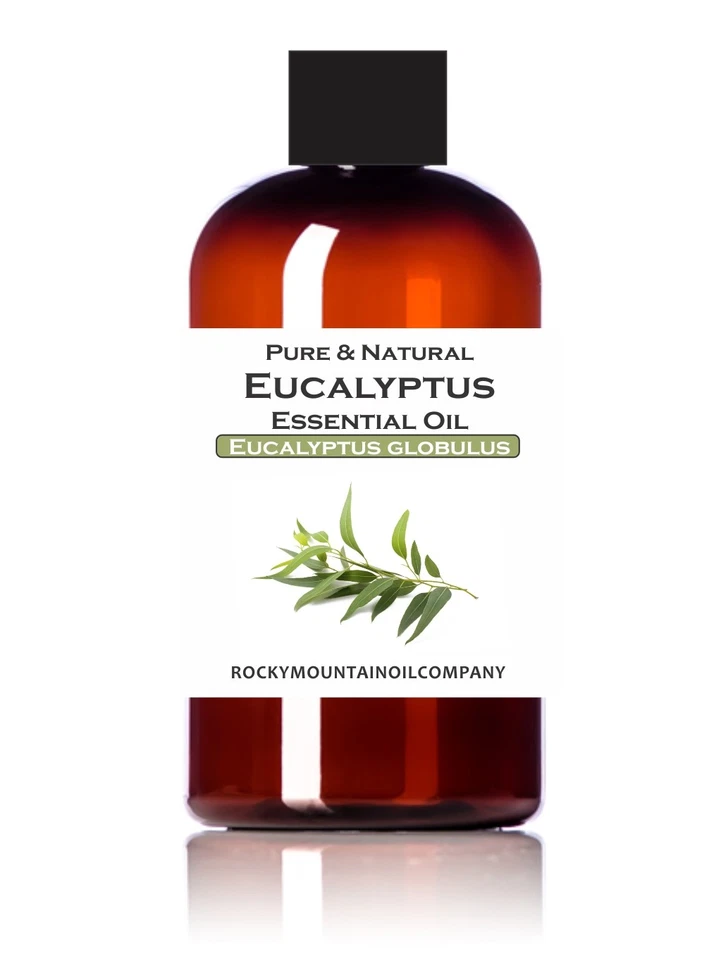 ÓLEO ESSENCIAL DE EUCALIPTO 100% PURO E NATURAL GRAU TERAPÊUTICO 1 2 4 16 oz - Imagem 1 de 1