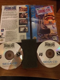 Ground Zero Texas for Sega CD! Complete! Tested!
