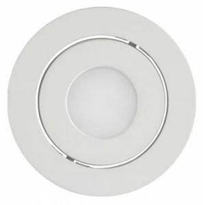 Round Tilt 15W LED SMD Dimmable Downlight White Cool White - Picture 1 of 4