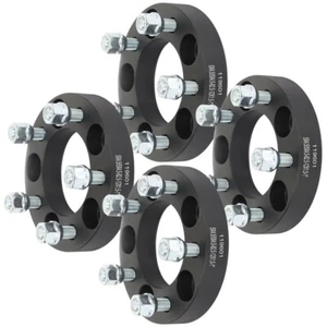 4Pcs 25mm 5x4.5 Wheel Spacers 12x1.5 For 2006-2022 Honda Civic CR-V Mazda 3 6 - Picture 1 of 15