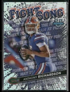 Anthony Richardson 2022-23 Bowman's Best University #FS-7 Fight Song FLORIDA - Imagen 1 de 2