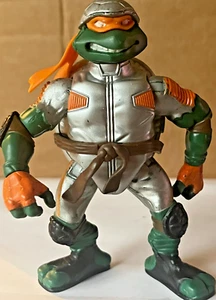 Vintage 2003 Teenage Mutant Ninja Turtles Battle Bike Michelangelo Action Figure - Bild 1 von 2