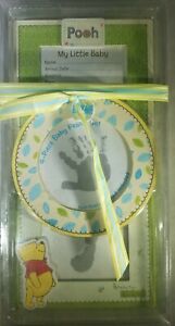 Disney's WINNIE THE POOH Frame Gift Set For Handprint, Footprint, Baby Record