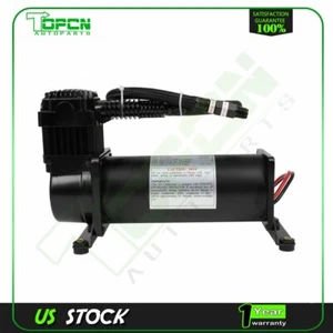 200PSI Air Compressor For Train Horns Air Horn Air Suspension Kit Black 12V - Picture 1 of 6