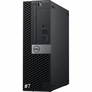 Dell 5060sff 3Ghz 6core,NVDIA GT1030, WIFI, 16GB RAM, 256GB SSD +2TB, Win10PRO - Picture 1 of 11