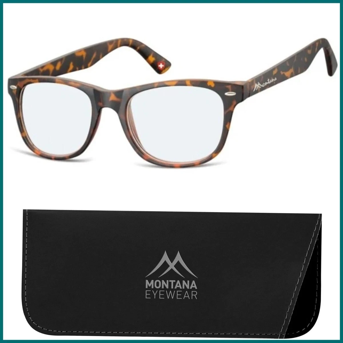 Montana Eyewear Occhiali Da Lettura A Calamita Neri Unisex - Foto 9