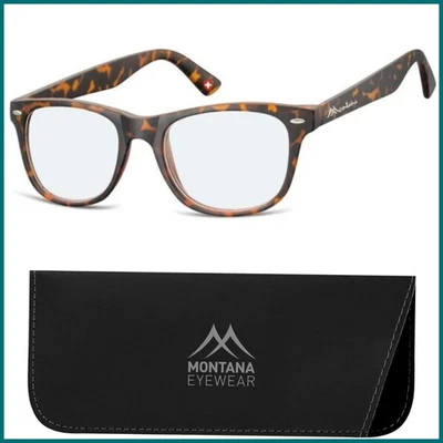 Occhiali da lettura uomo donna montana vista 1,5 anti luce blu rettangolari pc - Immagine 1 di 4