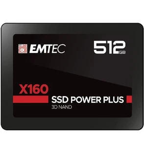 EMTEC X160 2.5" 512 GB Serial ATA III QLC 3D NAND, 3126170170637 - Bild 1 von 2