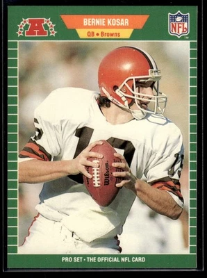 1989 Pro Set Bernie Kosar Cleveland Browns #77 - Image 1 of 2