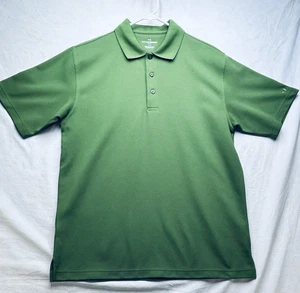 Grand Slam Golf Polo Shirt Men Large Sports Dark Green - Picture 1 of 5