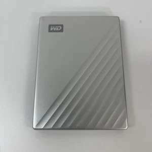 WD My Passport Ultra WDBC3C0020BSL 2 TB Portable Hard Drive External Silver - Picture 1 of 3
