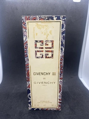 Givenchy III De Givenchy 55ml 1a EDIZIONE PREBARCODE RARO VITANGE Edt Atomoiseur - Immagine 1 di 4