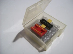 M-2277N ULN2277 Stereo 2W Audio Verstärker IC DIP GOLD PINS, und GOLD PIN SOCKET - Bild 1 von 11