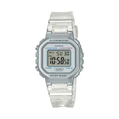Casio LA20WHS-7A,  Women's Digital Clear Resin Watch, Chronograph, Alarm - Image 1 of 2