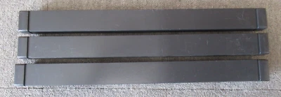 3 x HP 464695-001 Universal 1U 19" Rack Server Cabinet Black Blank Slot Filler - Image 1 of 4