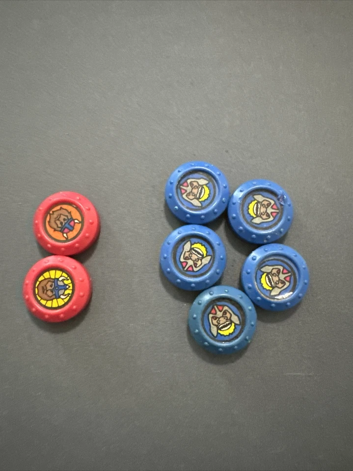 Battleground Crossbows & Catapults Replacement Parts-  7 Discs (Pre-Owned). 1983 - Image 1 of 1