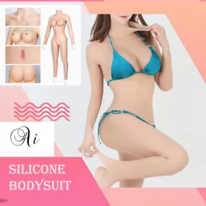 Silikon Bodysuit Transgender realistische Brustformen männlich zu weiblich Ganzkörper - Bild 1 von 14