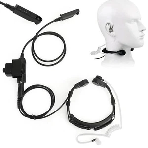 Throat Mic Microphone Headset Fit for BaoFeng BF-A58 BF9700 BF-S56 BF-UV9R S8 - Zdjęcie 1 z 12