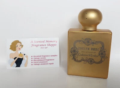 Vintage Evelyn Rose Eau de Parfum Spray por Crabtree & Evelyn ~ 1,7 fl oz ~ 50 ml - Imagem 1 de 4