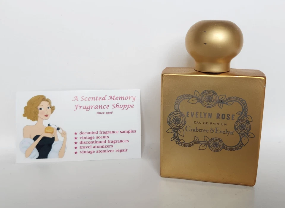 Vintage Evelyn Rose EDP Perfume Spray by Crabtree & Evelyn ~ 1.7 fl oz ~ 50 ml - Image 1 of 4