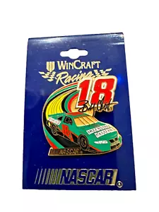 BOBBY LABONTE #18 INTERSTATE BATTERIES 1998 NASCAR Pontiac RACING VINTAGE PIN - Picture 1 of 3