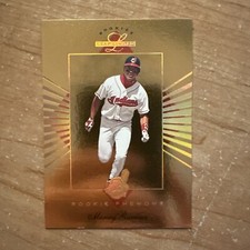 1994 Leaf Limited Manny Ramirez GOLD ROOKIE PHENOMS RC /5000 #9