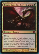 Dragon Broodmother FOIL Alara Reborn HEAVILY PLD CARD (116097) ABUGames