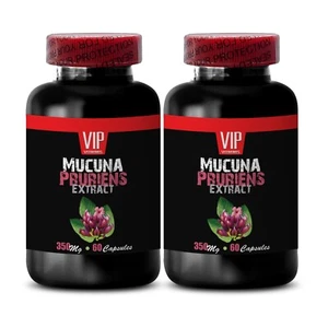 Antienvejecimiento, Apoyo al Sueño - EXTRACTO DE MUCUNA PRURIENS - Refuerzo Inmunológico - 2 Bot - Imagen 1 de 7