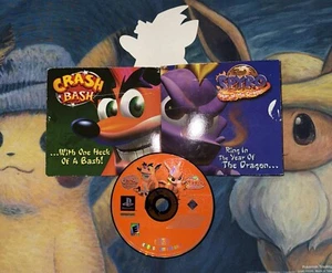 Crash Bash / Spyro Year of the Dragon (Demo Disc) (Sony PlayStation 1) Pop Up - Bild 1 von 4