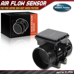 Mass Air Flow Sensor for Ford Aspire 1994-1997 Mazda Protege 1995-1998 w/ 3 Pins - Picture 1 of 10