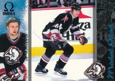 1997-98 Pacific Omega DARK GRAY #21 MICHAL GROSEK - Buffalo Sabres