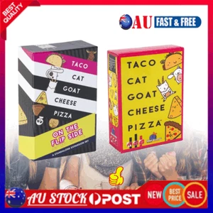 Taco Cat Goat Cheese Pizza Card Game 2-8 Players Party Family Fun Toy Gifts UL - Picture 1 of 16