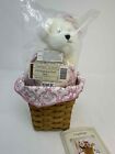 Longaberger 2004 Horizon of Hope New Basket and Boyds Bear with Liner Protector 