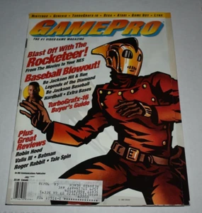 GAMEPRO July 1991 Vintage Video Game Magazine Rocketeer - Picture 1 of 7