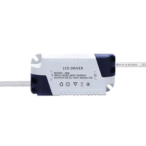 Controlador LED compacto 36W 300mA DC 75-135V fuente de alimentación electrónica corriente constante - Imagen 1 de 7