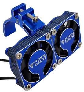 NEW NHX Twin Cooling Fans/Side Mount Heatsink Castle 1721/1717 BL FREE US SHIP - Picture 1 of 6