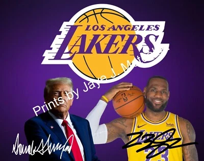 Basquete Donald Trump estampa 8x10. - Imagem 1 de 4