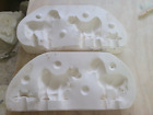 Horse and Cow Ceramic Casting Mold