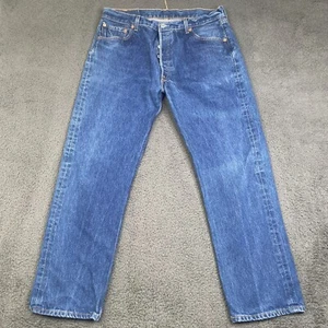 Etichetta vintage Levis 501xx 38x33 (34x29 misure) Messico 2000 patina sbiadita Y2K - Foto 1 di 12