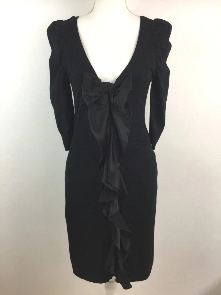  Vestido negro para mujer Yoana Baraschi, nuevo con etiquetas talla S  Foto 1 de 4