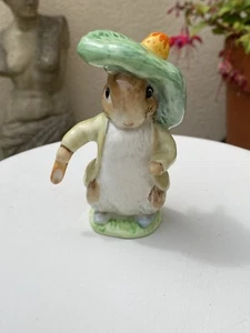 Beswick Beatrix Potter ‘Benjamin Bunny' BP2a - gold shoes away from body - Picture 1 of 12