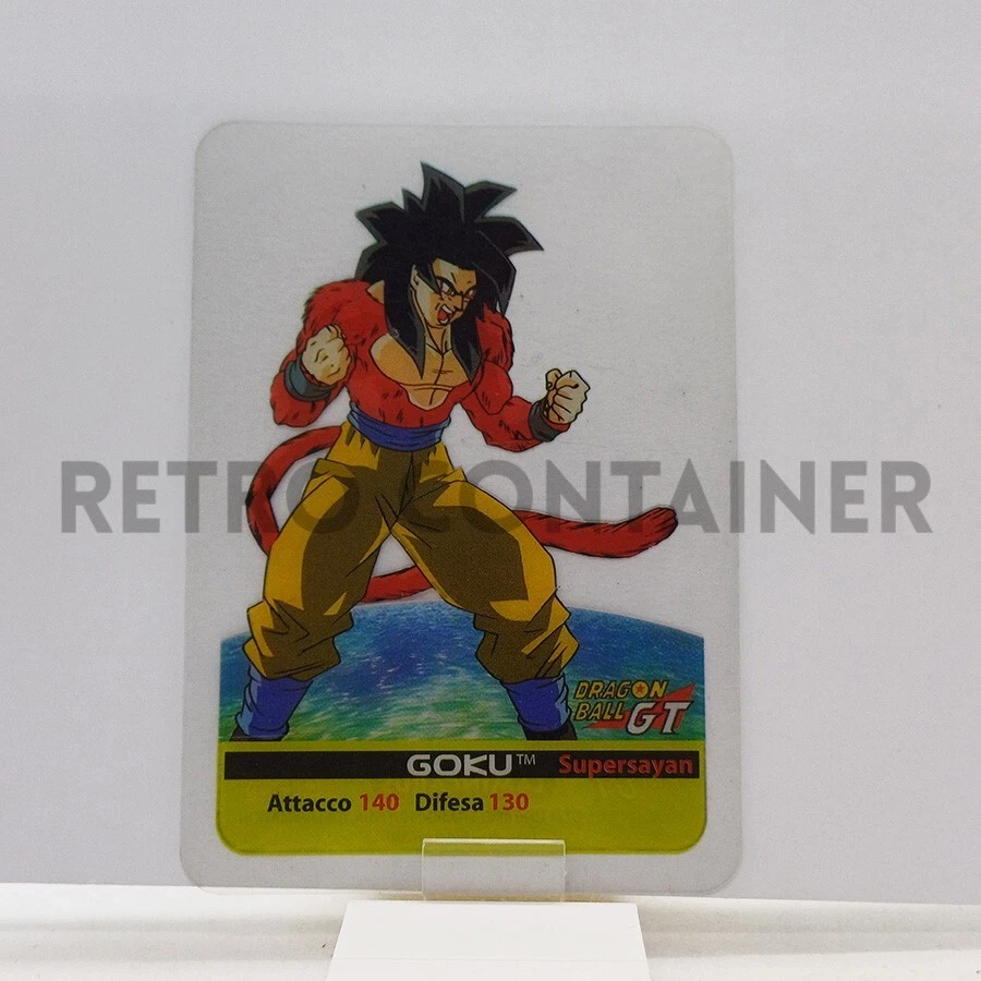 Edibas Lamincards DRAGON BALL GT SERIE SMERALDO - 37 Goku - Immagine 1 di 1