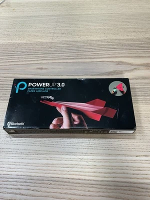 PowerUp 3.0 Smartphone Controlled Paper Airplane Kit Bluetooth Plane Jet Toy - Image 1 of 4