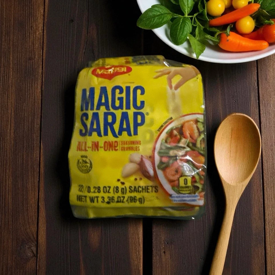 Gránulos de condimento todo en uno Maggi Magic Sarap 8 g (24 sobres) best seller Foto 1 de 2