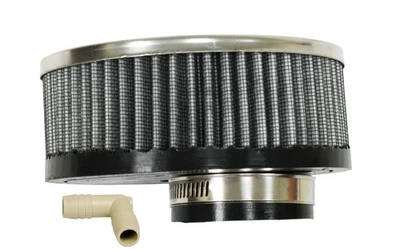 Conjunto de filtro de aire de gasa redonda EMPI 17-2978 para VW Stock Carb, cuello de 2", diámetro de 5,25" Foto 1 de 4
