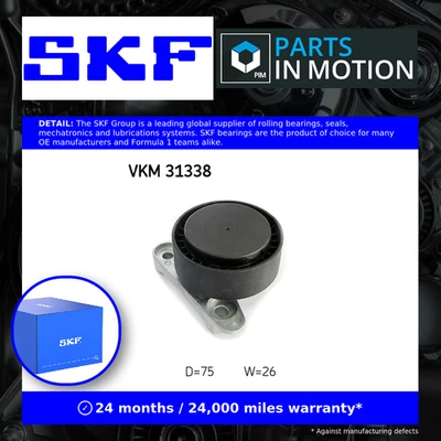 Tensor de correa auxiliar para SEAT IBIZA Mk4 1.6 15 a 17 CWVA Drive V-Ribbed SKF nuevo Foto 1 de 4