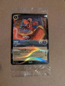 Lorcana Iago Out of Reach 2025 D23 Gold Membership Exclusive Trading Card *NEW* - Picture 1 of 1