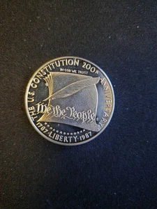 1987-S $1 Constitution DCAM (Proof) - Picture 1 of 6