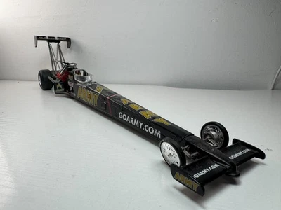Acción Tony Schumacher Autógrafo Firmado Auto Ejército 1/24 NHRA Dragster Diecast 2 Foto 1 de 4
