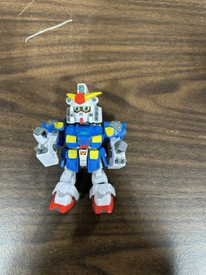 "Figura SD Gundam Force Mobil Defender Captain Gundam 4"" Bandai 2003 A32" Foto 1 de 2